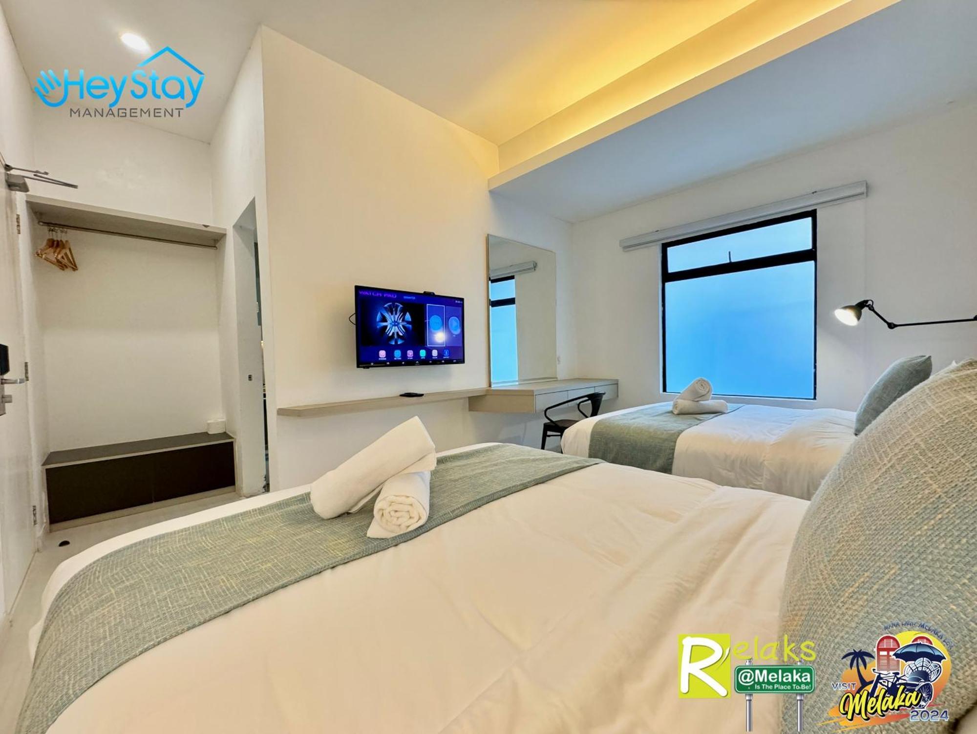Modern Cave Guest House Walking Distance 5Mins To Jonker Malacca Eksteriør bilde