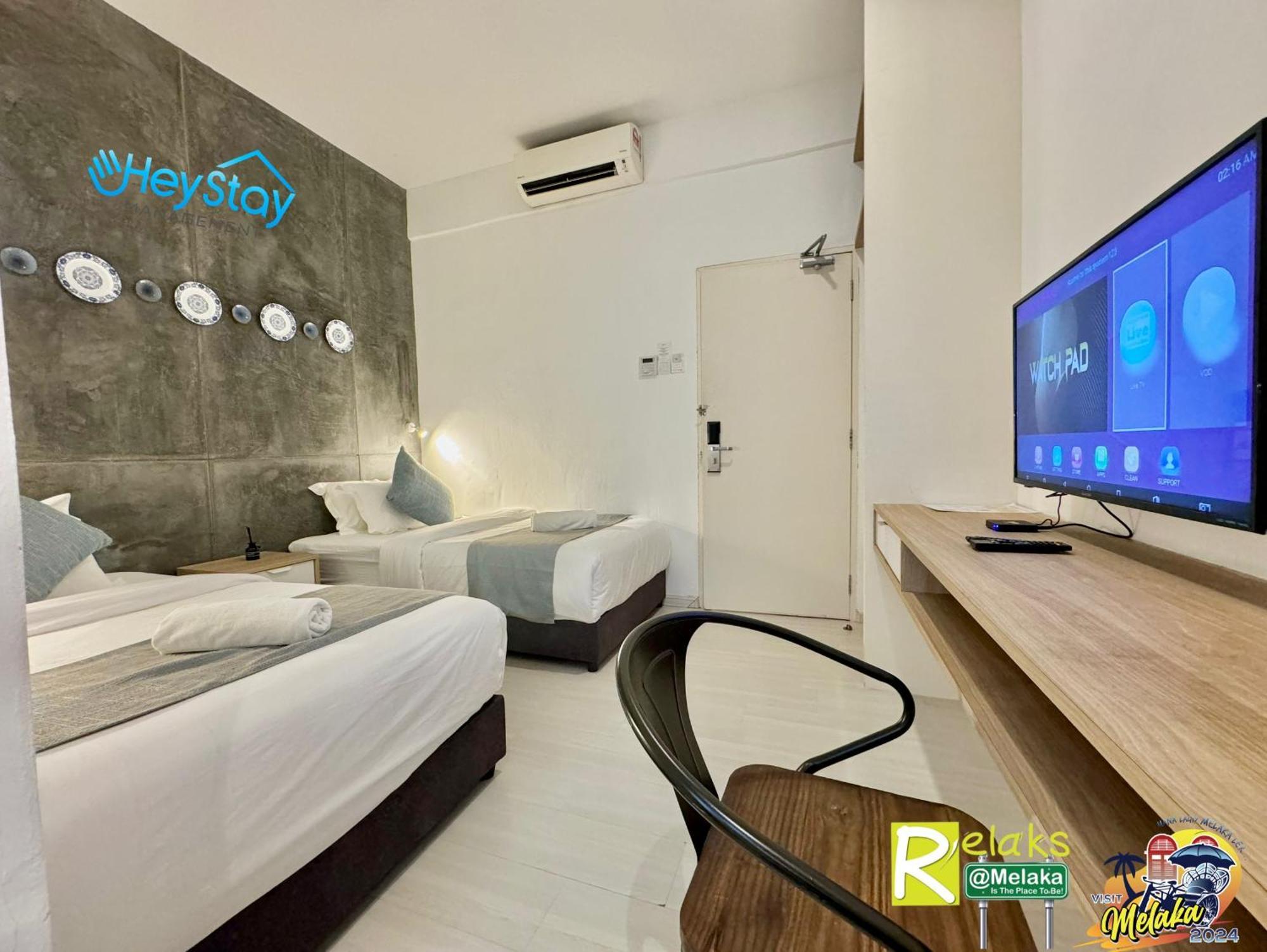 Modern Cave Guest House Walking Distance 5Mins To Jonker Malacca Eksteriør bilde