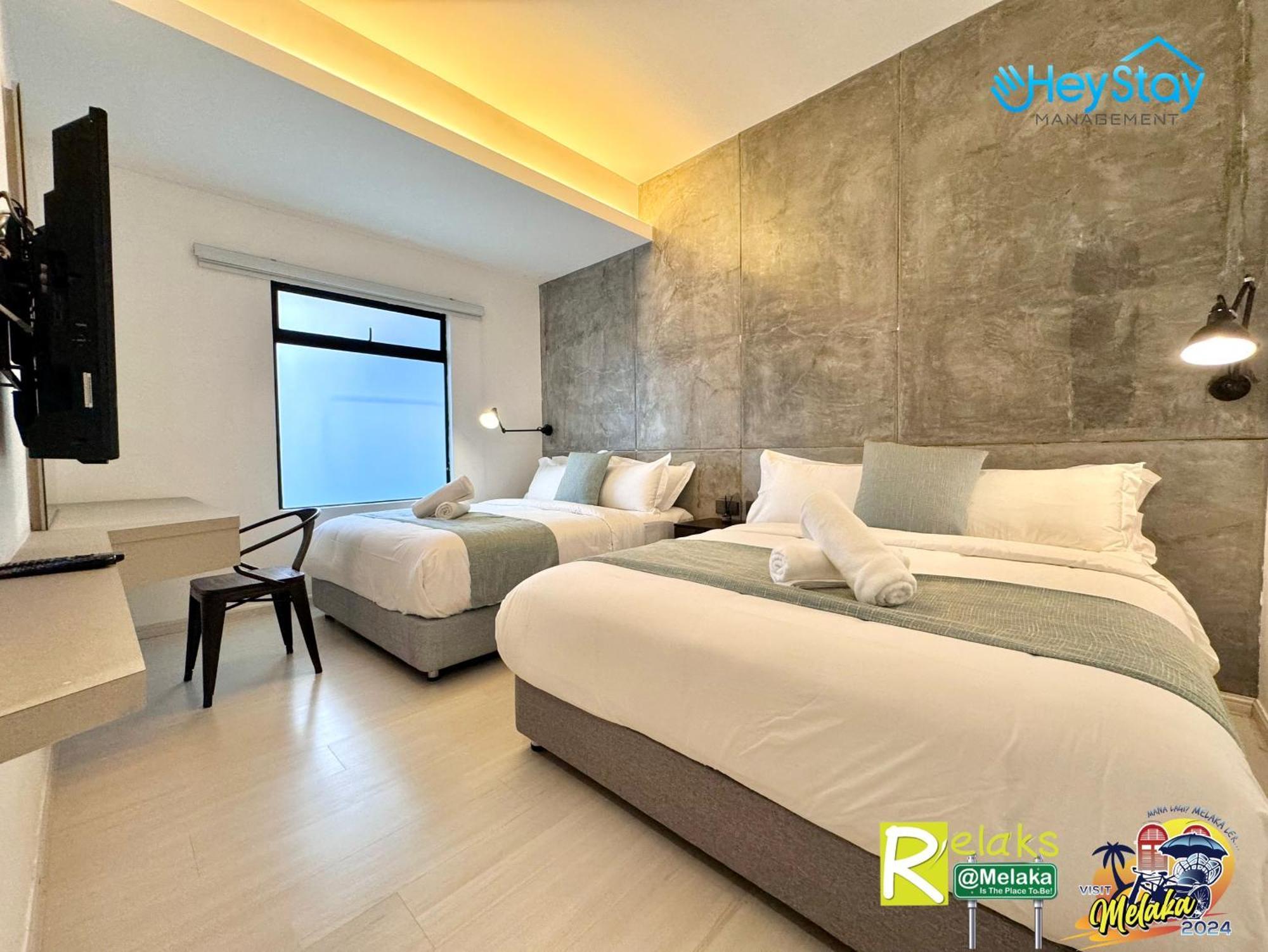 Modern Cave Guest House Walking Distance 5Mins To Jonker Malacca Eksteriør bilde