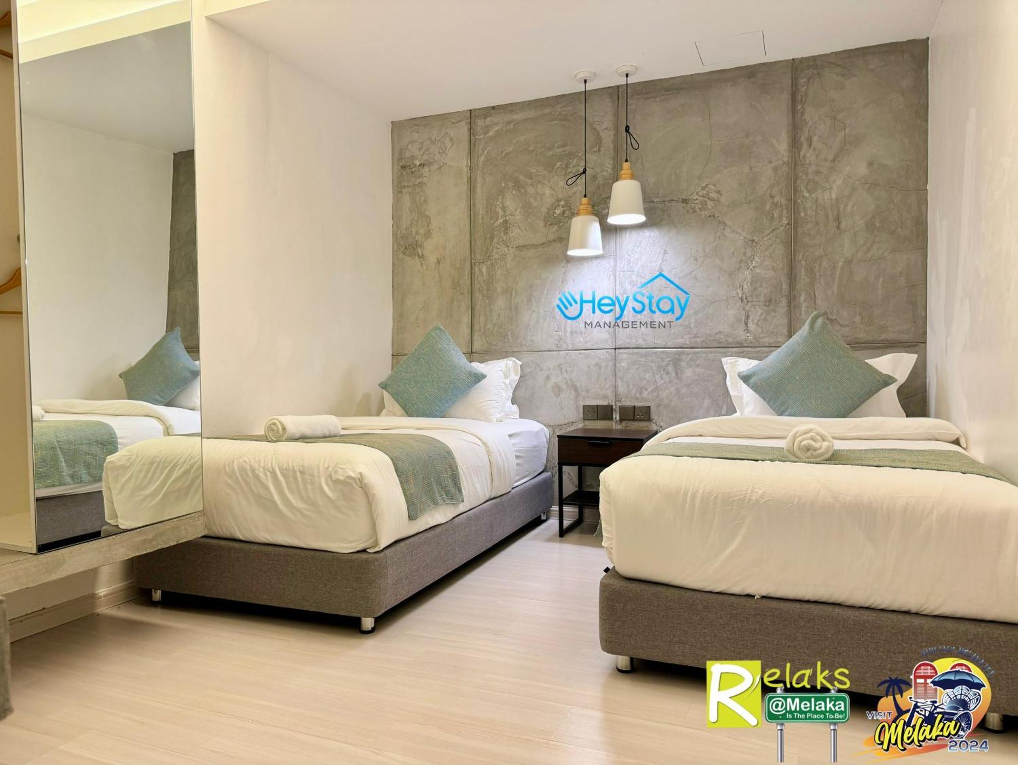 Modern Cave Guest House Walking Distance 5Mins To Jonker Malacca Eksteriør bilde