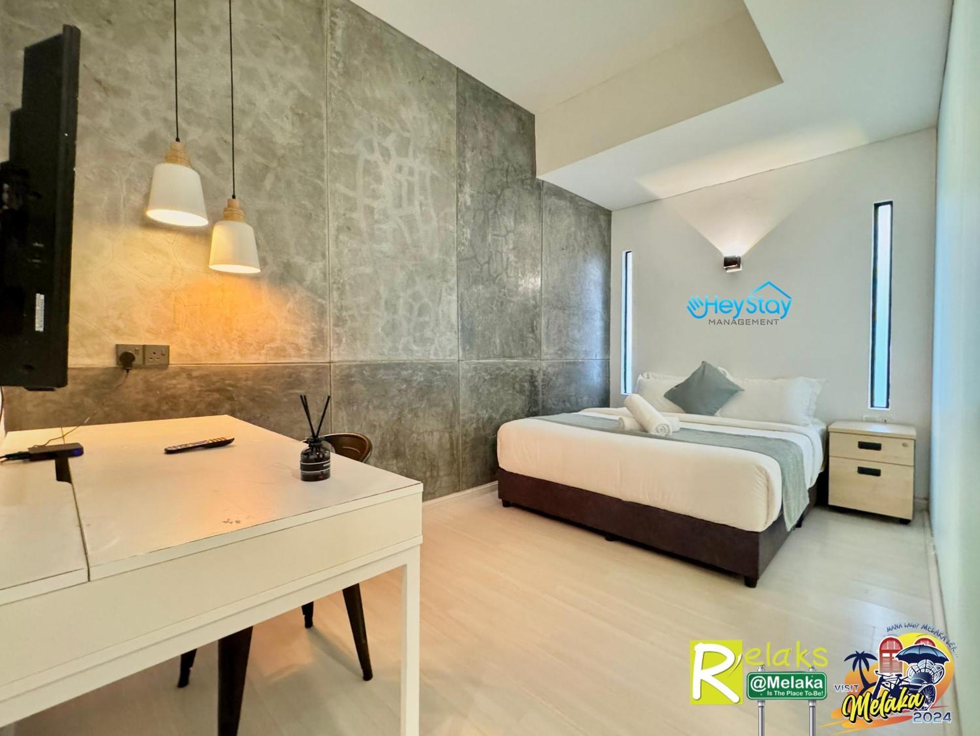 Modern Cave Guest House Walking Distance 5Mins To Jonker Malacca Eksteriør bilde