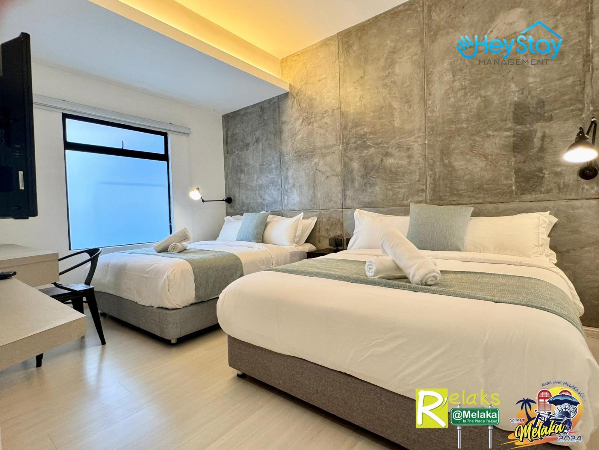Modern Cave Guest House Walking Distance 5Mins To Jonker Malacca Eksteriør bilde