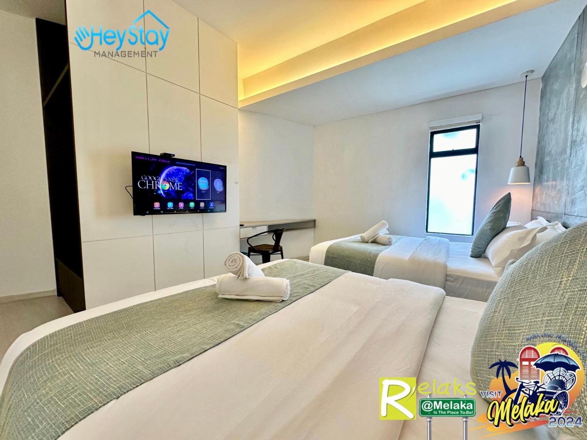 Modern Cave Guest House Walking Distance 5Mins To Jonker Malacca Eksteriør bilde