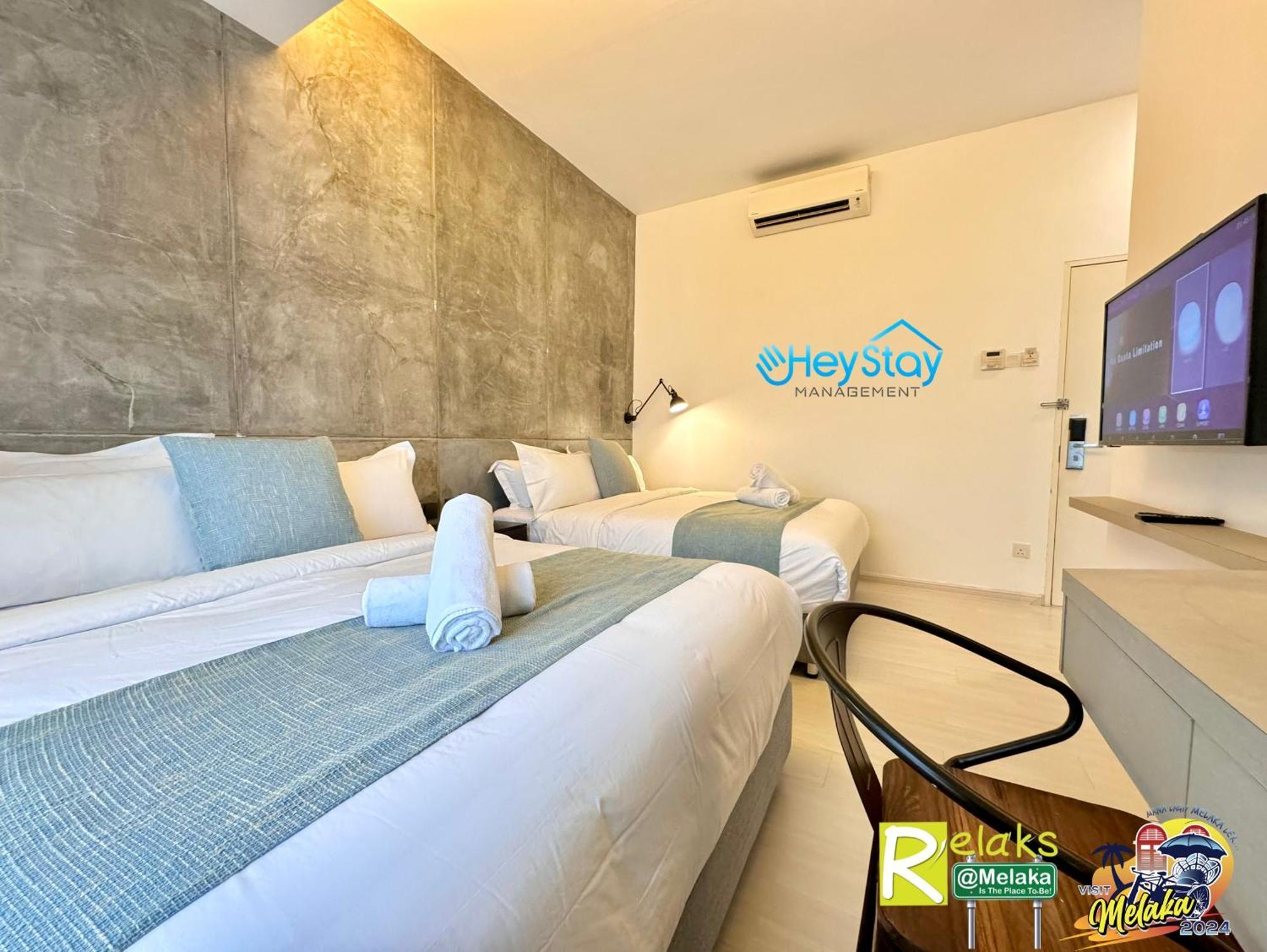 Modern Cave Guest House Walking Distance 5Mins To Jonker Malacca Eksteriør bilde