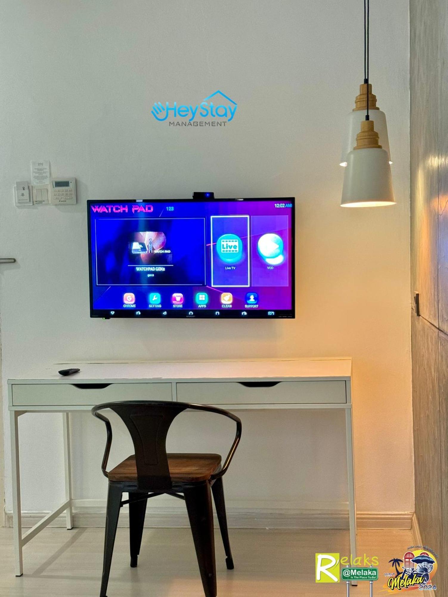 Modern Cave Guest House Walking Distance 5Mins To Jonker Malacca Eksteriør bilde
