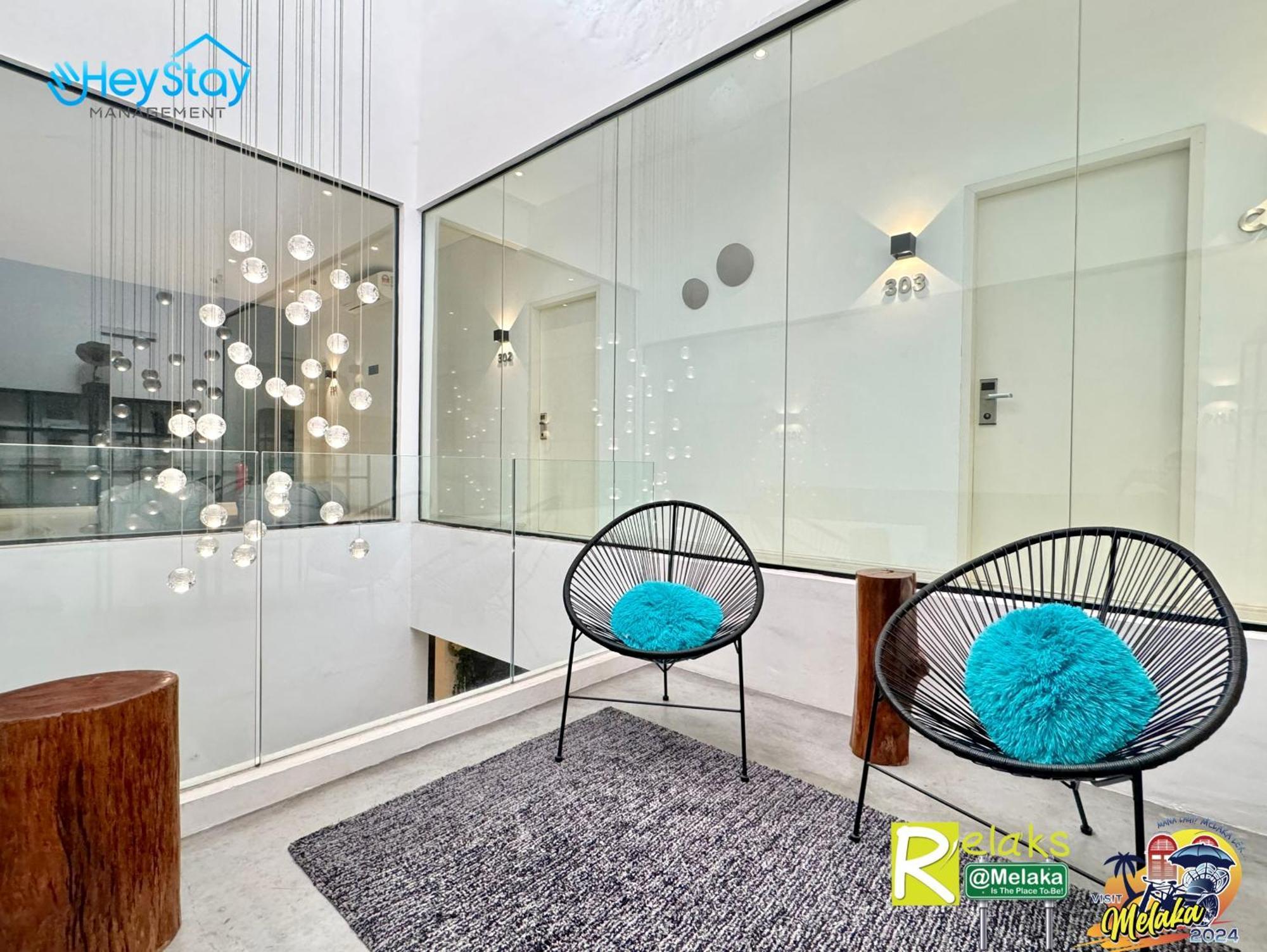 Modern Cave Guest House Walking Distance 5Mins To Jonker Malacca Eksteriør bilde
