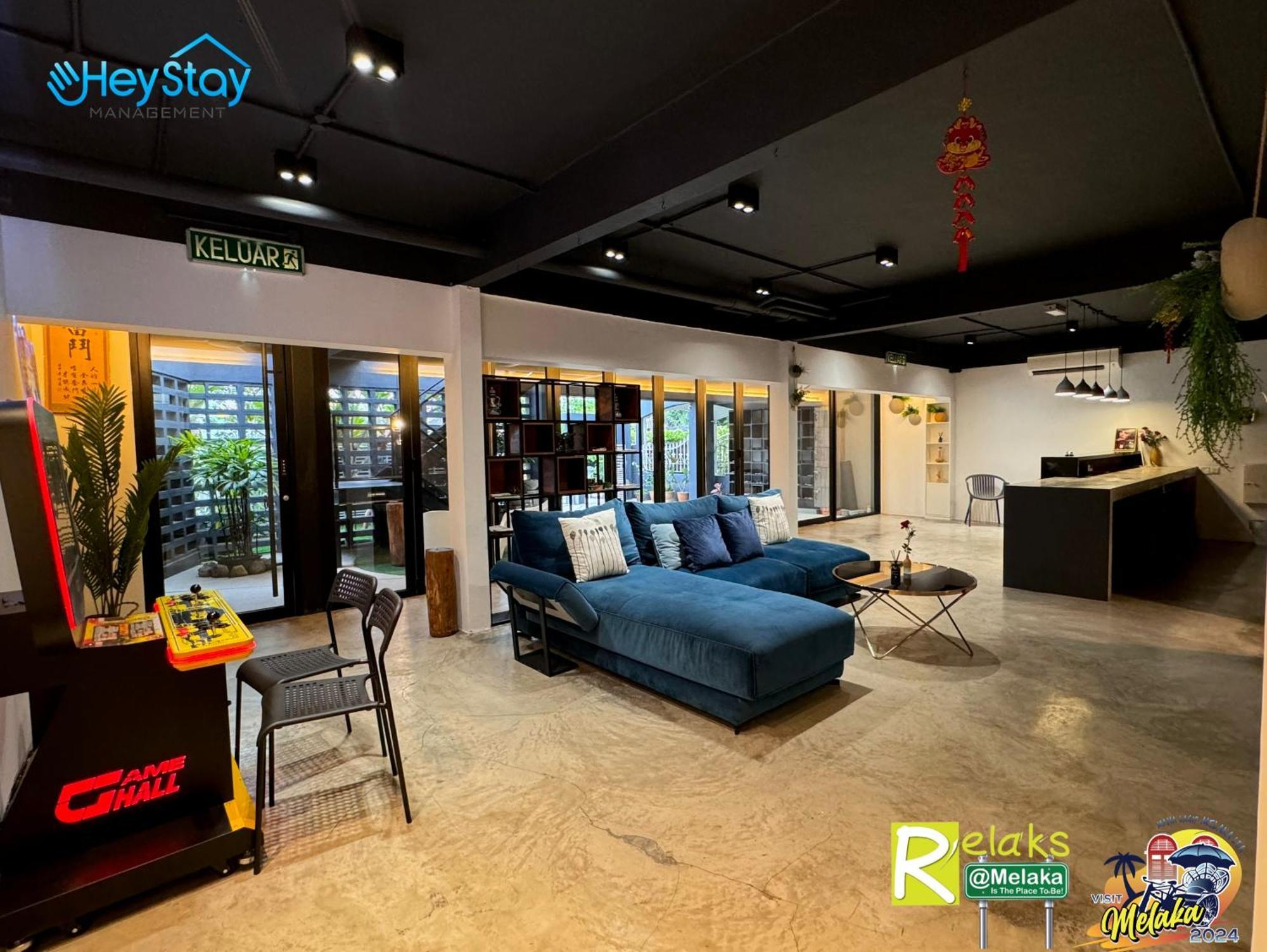 Modern Cave Guest House Walking Distance 5Mins To Jonker Malacca Eksteriør bilde